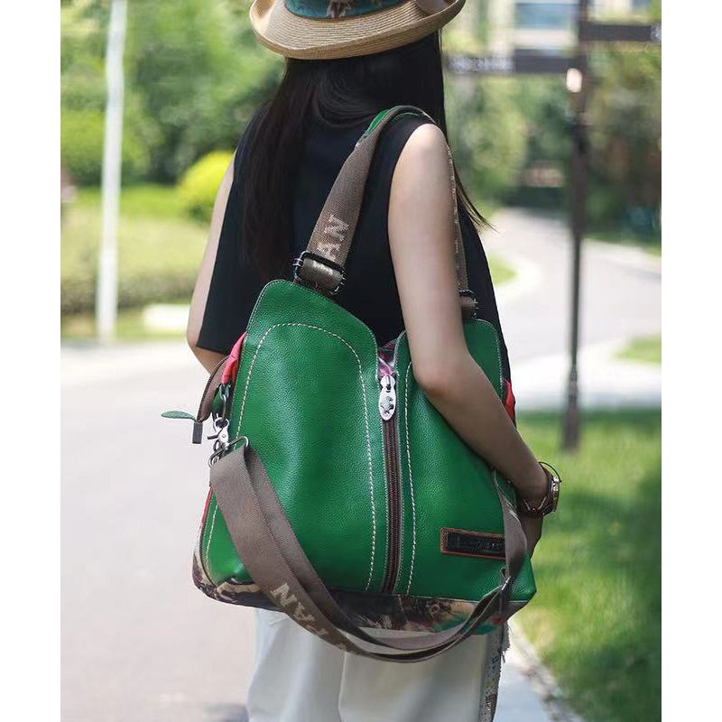New Original Design Print Patchwork Large Capacity Messenger Bag
