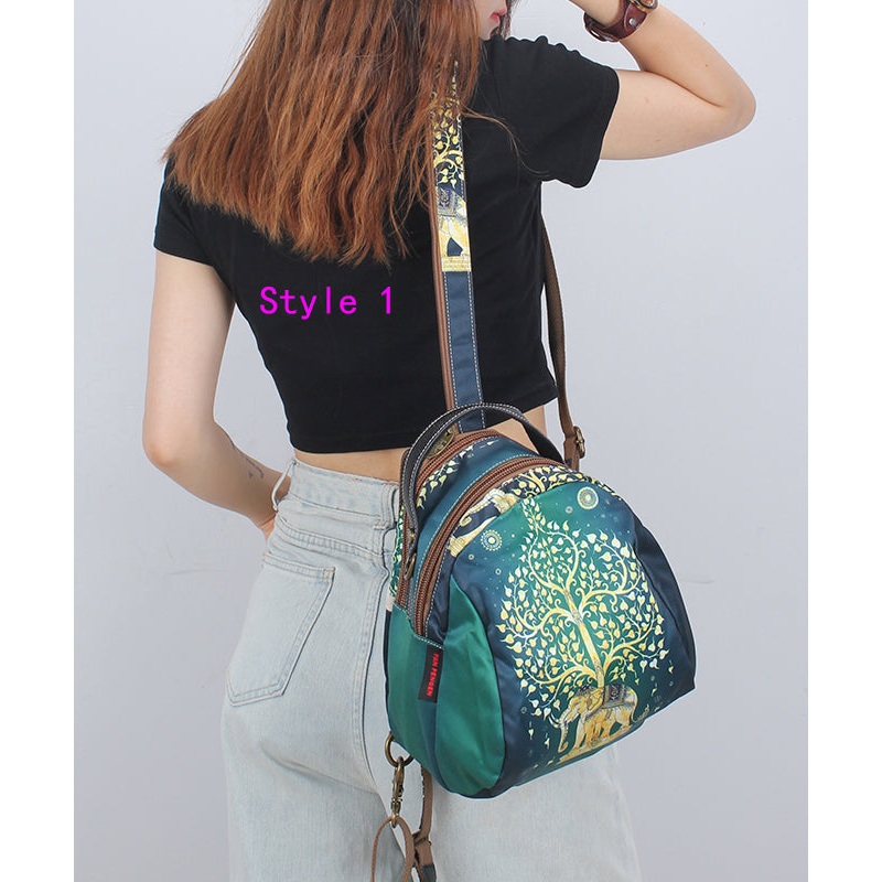 Original Ethnic Style Printed Messenger Bag