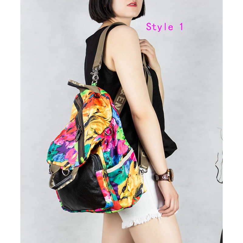 Versatile Large Capacity Fashion Printed One Shoulder Crossbody Bag