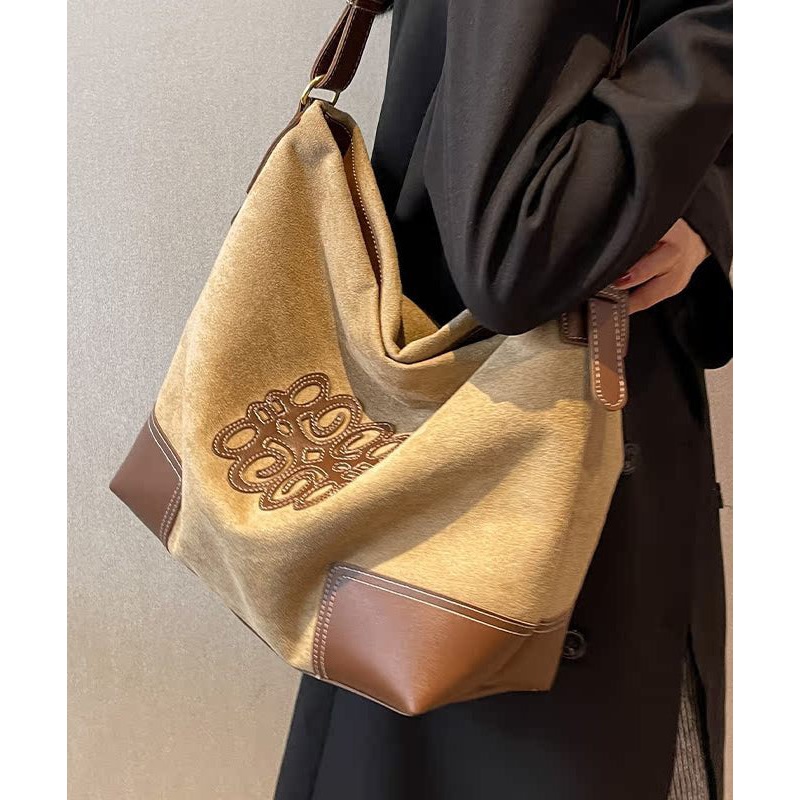 Large Capacity 2024 New Deer Fur Versatile Shoulder Bag
