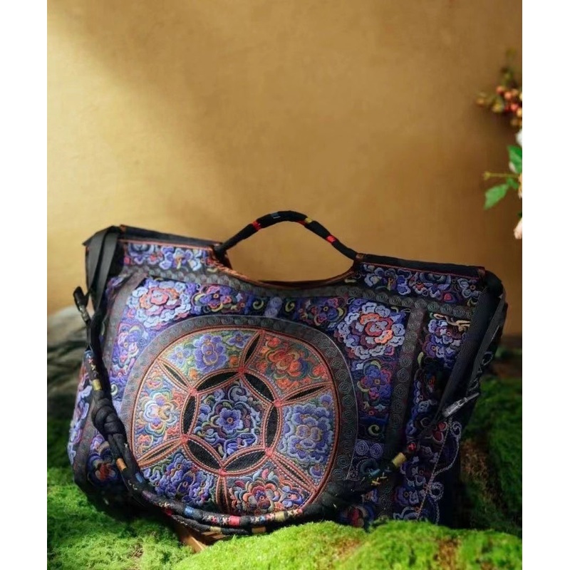 New Ethnic Style Embroidered Shoulder Crossbody Bag