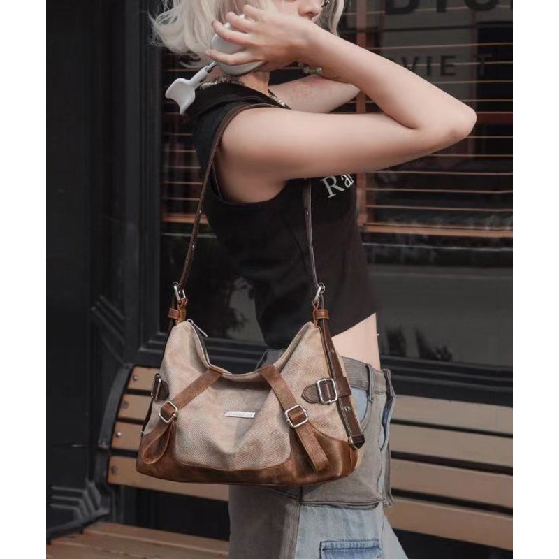 Original Design Stylish Faux Leather Satchel Bag Handbag