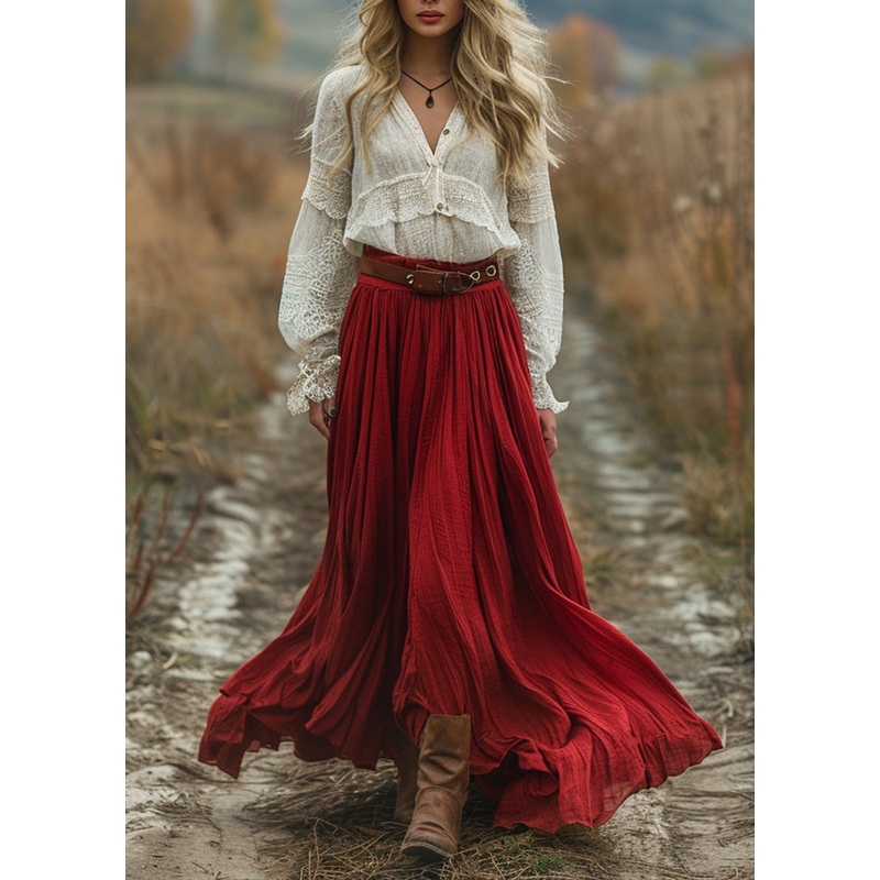 Stylish Colorblock V Neck Wrinkled Lace Patchwork Dresses Long Sleeve